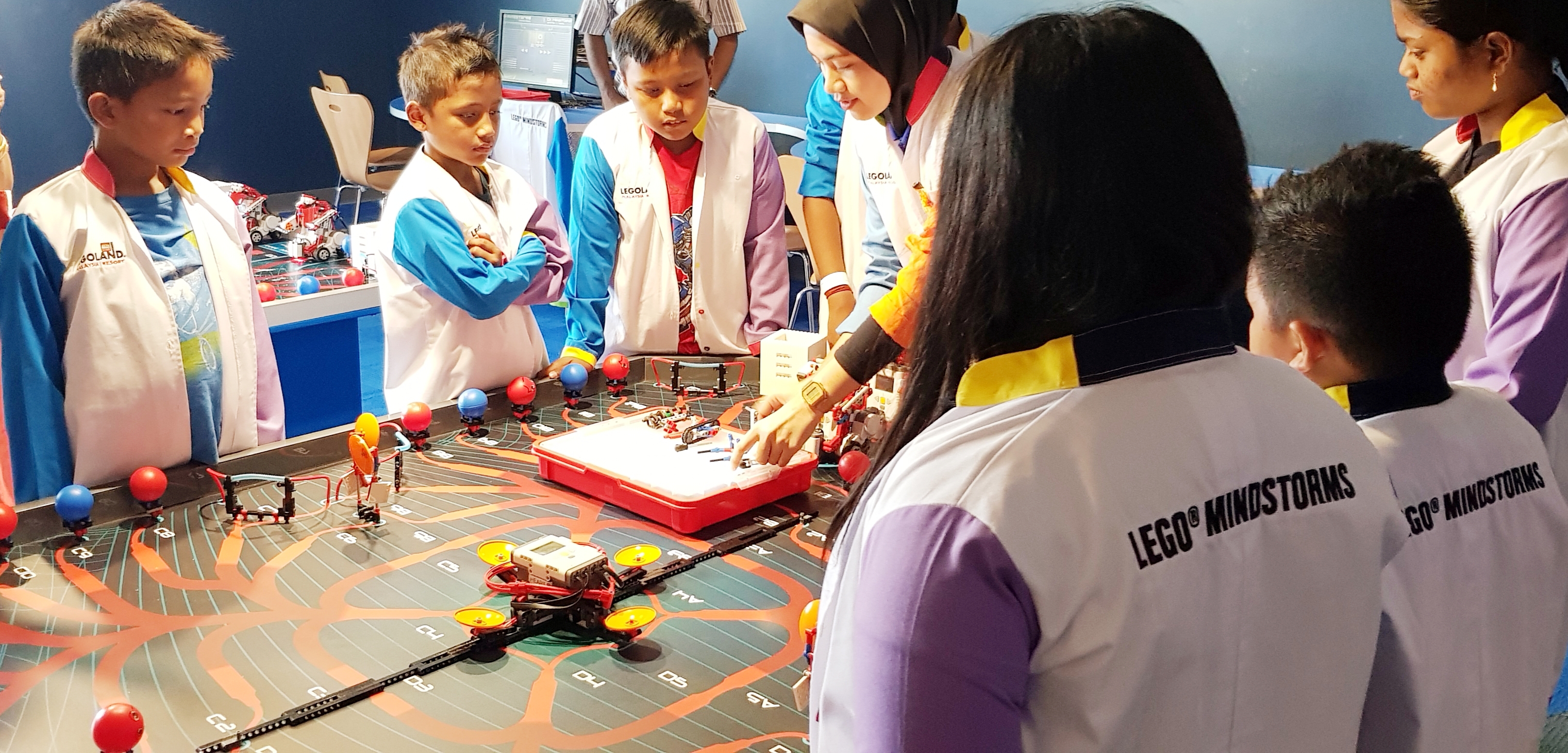 kelas robotic di legoland janganmenyerah