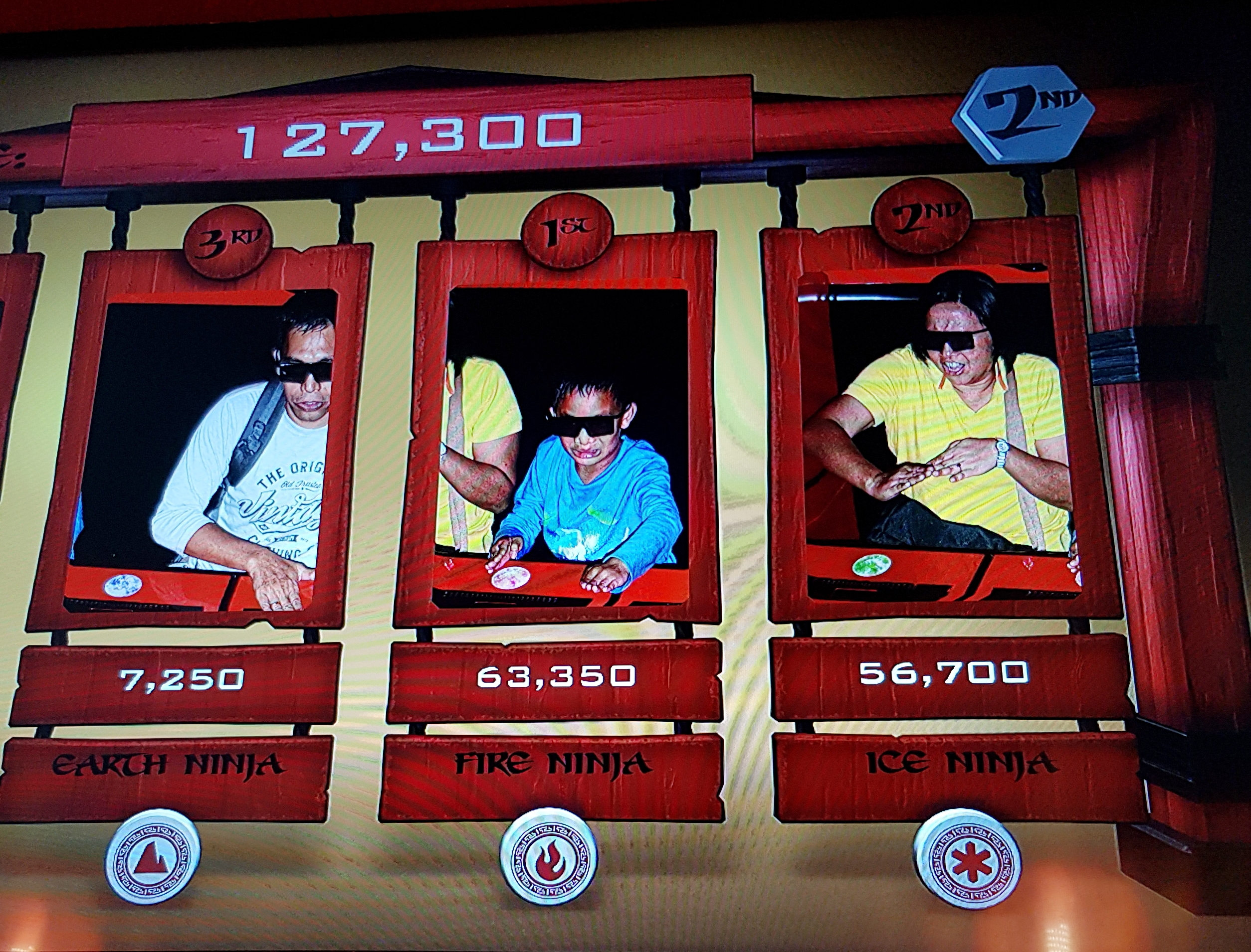 permainan ninja go di legoland johor bahru malaysia jangan menyerah