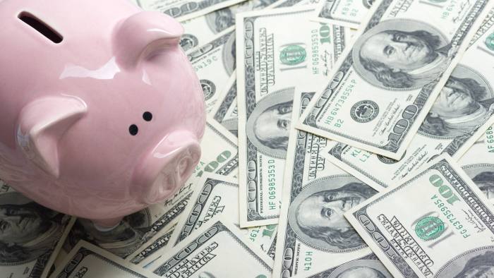 dollar piggy bank menabung jangan menyerah