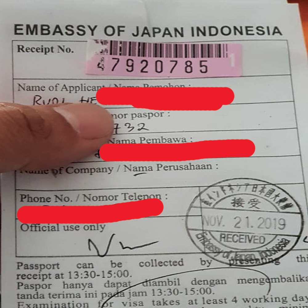 tanda-terima-visa-jepang-japan