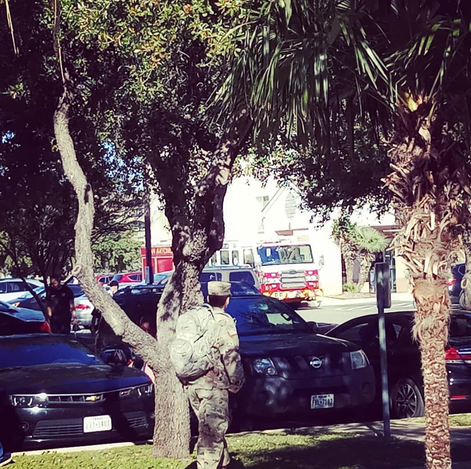 melihat mobil pemadam kebakaran di san antonio jangan menyerah