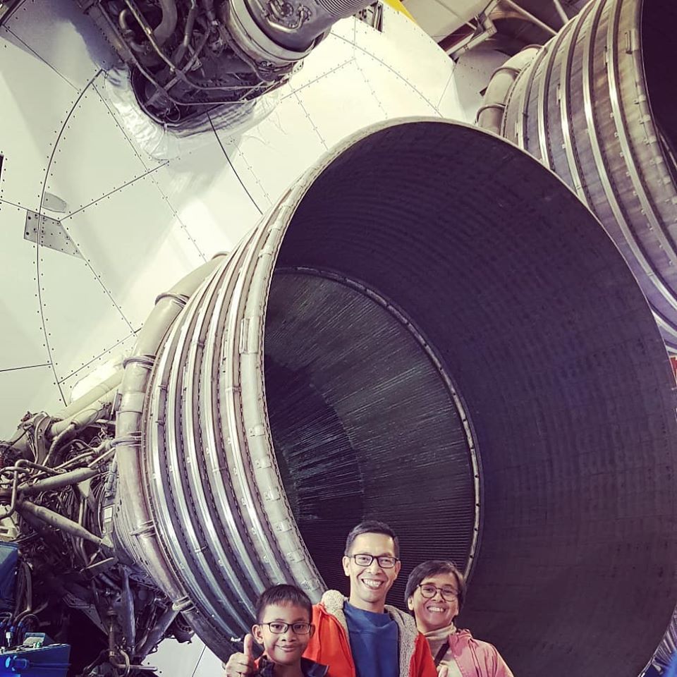 trip nasa space center amerika jangan menyerah